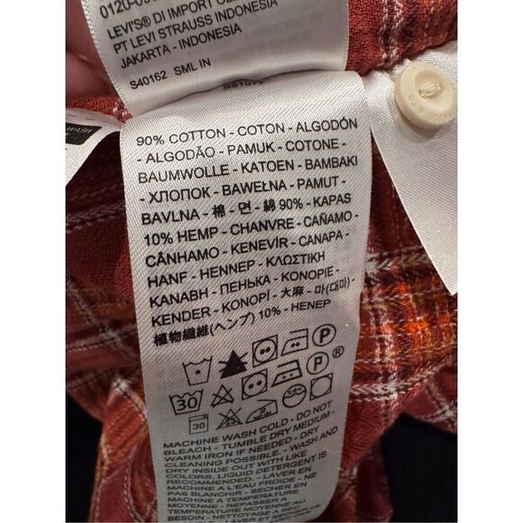 Levi’s plaid flannel 4XL - Picture 7 of 8